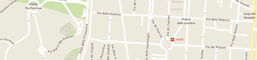Mappa della impresa mao sas dei fratelli uncinotti e c a ROMA