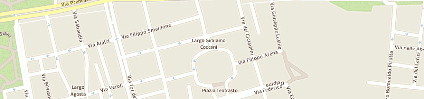 Mappa della impresa scuola pubblica elementare marco polo a ROMA
