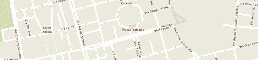 Mappa della impresa pizzeria nuova roma di placidi luciano a ROMA