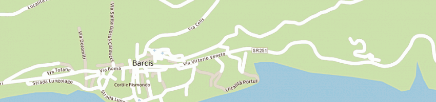Mappa della impresa boz costruzioni srl a BARCIS