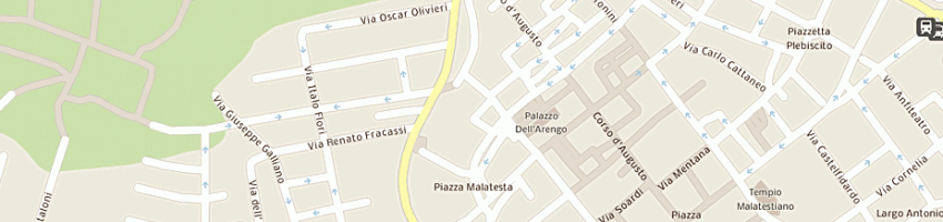 Mappa della impresa marsili fernando di marsili mariella a RIMINI