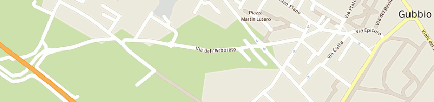 Mappa della impresa rl consulting sas di minelli g a GUBBIO
