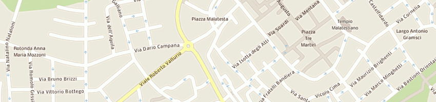 Mappa della impresa promotion company congressi srl a RIMINI