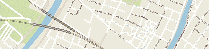 Mappa della impresa casa dello scooter snc di marescalco michele e c a RIMINI
