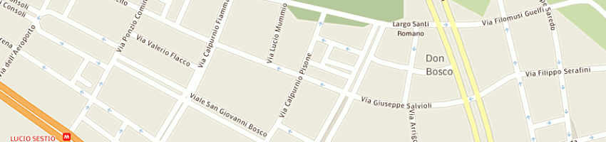 Mappa della impresa carta a ROMA