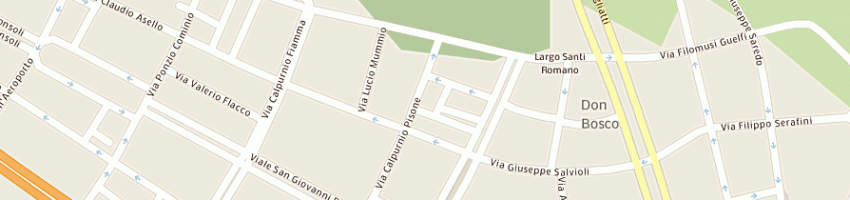 Mappa della impresa bacile massimo a ROMA