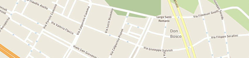 Mappa della impresa pivi bar sas di pierangelini v a ROMA