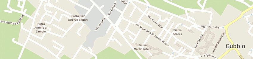 Mappa della impresa studio tecnico bellucci geomfabio a GUBBIO