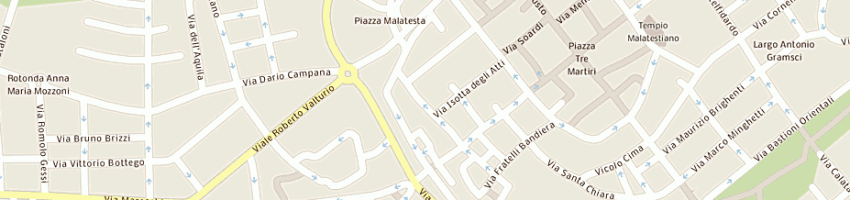 Mappa della impresa malarby salvatore a RIMINI