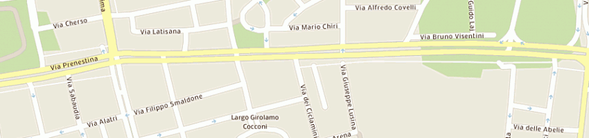 Mappa della impresa scuola pubblica elementare marco polo a ROMA