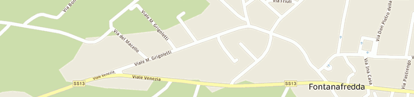Mappa della impresa pighin flli (srl) a PORDENONE