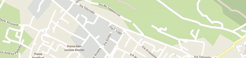 Mappa della impresa l'immagine di carlini giorgio e c (snc) a GUBBIO
