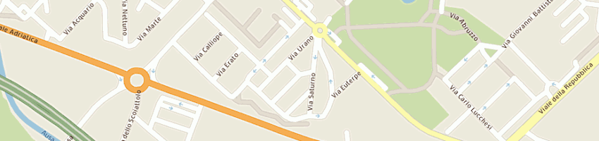 Mappa della impresa bar plutone a RIMINI