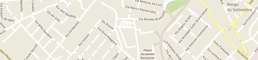 Mappa della impresa zaghini marco macchine caffe' e attrezzat a RIMINI