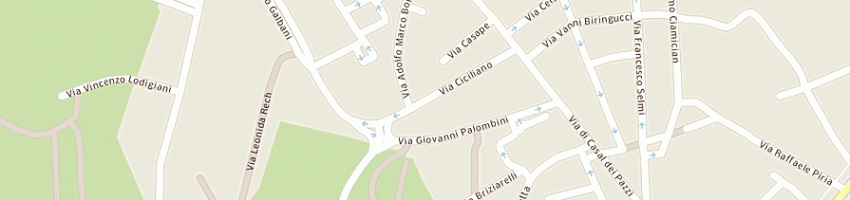 Mappa della impresa costa beniamino a ROMA