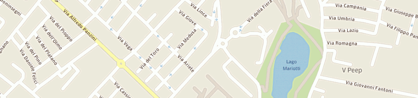 Mappa della impresa bellettini elso a RIMINI