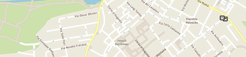 Mappa della impresa barosi aurelio a RIMINI