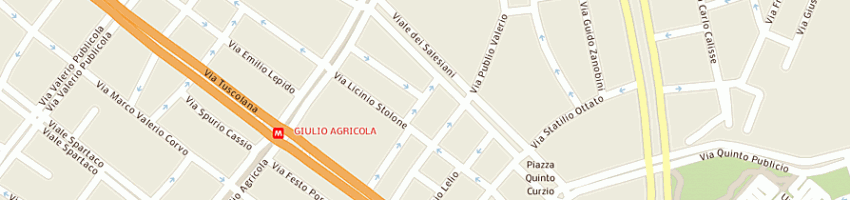 Mappa della impresa system tel snc di massimo chierici e c a ROMA