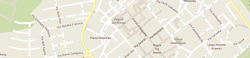 Mappa della impresa lotti giovanni a RIMINI