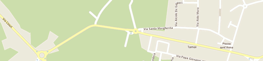 Mappa della impresa istituto di bellezza mimosa snc di ros franca e bartol a BRUGNERA