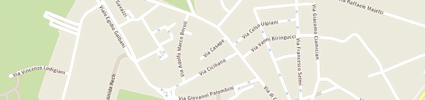 Mappa della impresa de francesco franco a ROMA