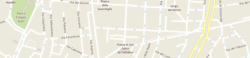 Mappa della impresa consulenza e servizi sas di vera di cicco a ROMA