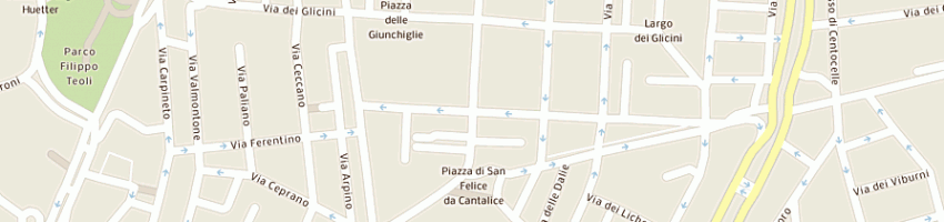 Mappa della impresa garritano santo pietro a ROMA