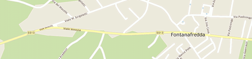 Mappa della impresa sfs intec spa a FONTANAFREDDA