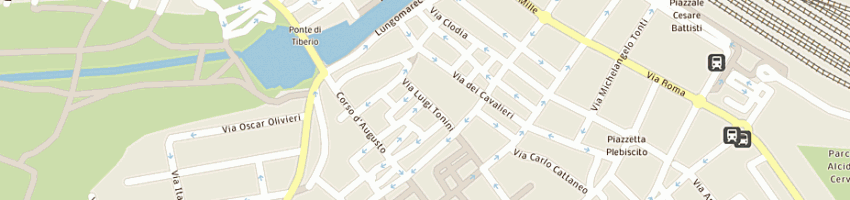 Mappa della impresa parrucchiera giliola sergiani a RIMINI