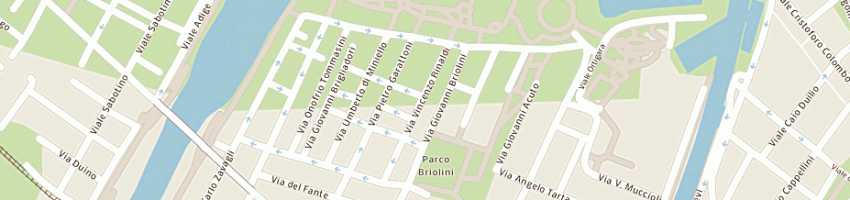 Mappa della impresa albergo hotel fabiana a RIMINI