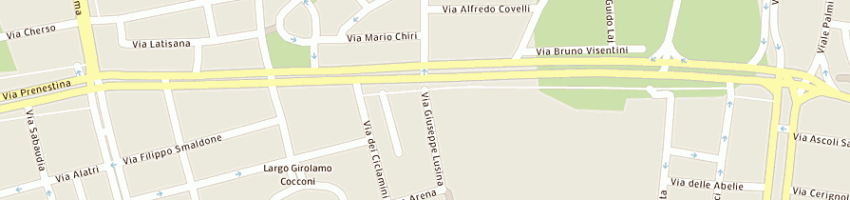 Mappa della impresa acos srl a ROMA