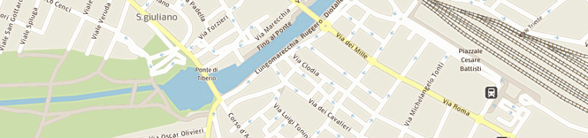 Mappa della impresa muzzati giorgio a RIMINI