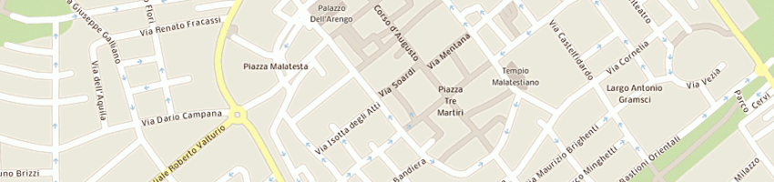 Mappa della impresa leone rosanna e garzanti sandra sdf a RIMINI