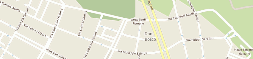 Mappa della impresa nobiliore di raimondo puddu e c snc a ROMA