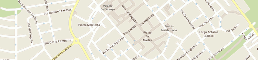 Mappa della impresa bellettini luisa a RIMINI
