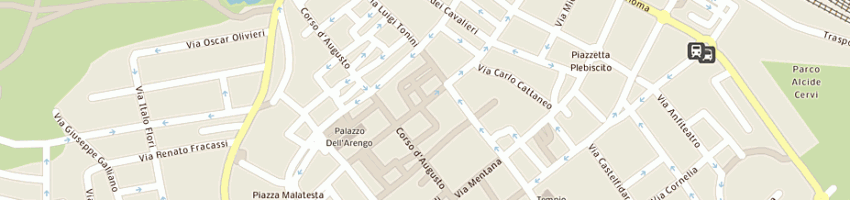 Mappa della impresa c'e' bassetti a RIMINI