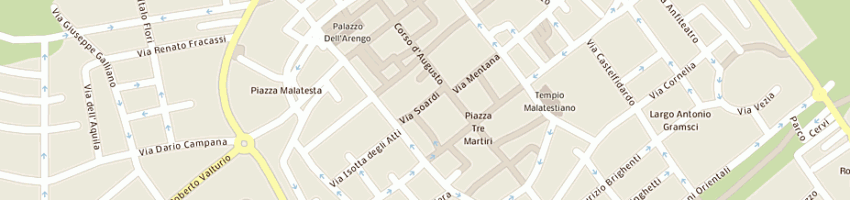 Mappa della impresa decoro di zavatta florenzo a RIMINI
