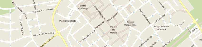 Mappa della impresa il canapone di severi emilia a RIMINI