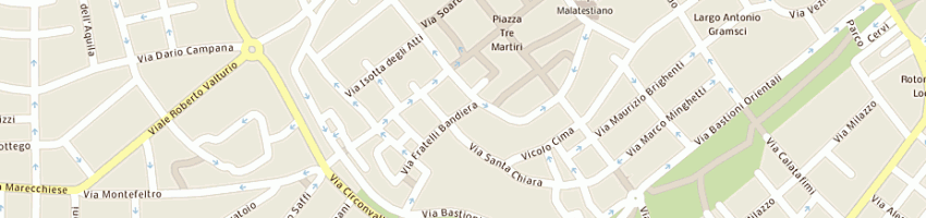 Mappa della impresa unitalsi a RIMINI