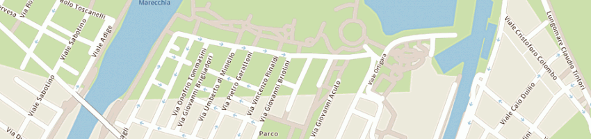 Mappa della impresa muccioli sandra a RIMINI