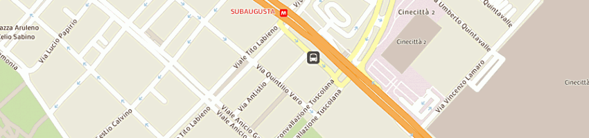 Mappa della impresa tomagi srl a ROMA