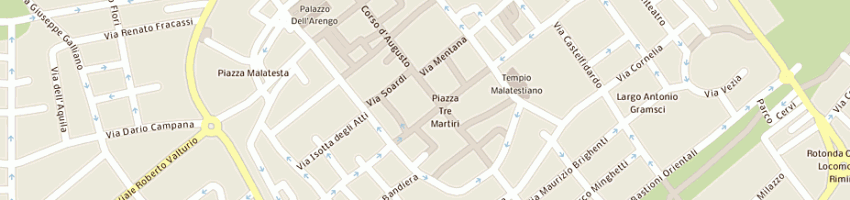 Mappa della impresa bar galleria giulio cesare a RIMINI