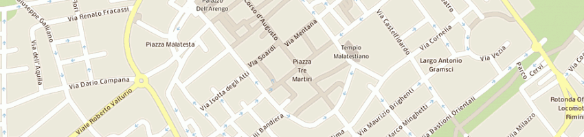 Mappa della impresa emporio armani a RIMINI