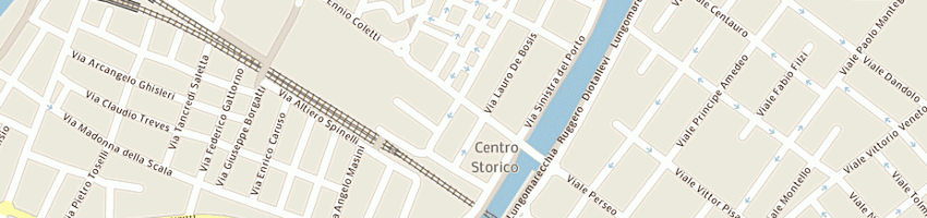 Mappa della impresa farmacia al porto a RIMINI