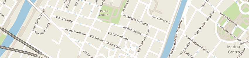 Mappa della impresa zhang xiaohua a RIMINI