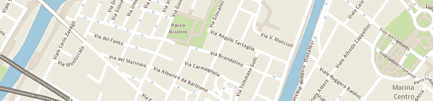 Mappa della impresa la dolce vita di san giuliano snc di mambelli carla e c a RIMINI