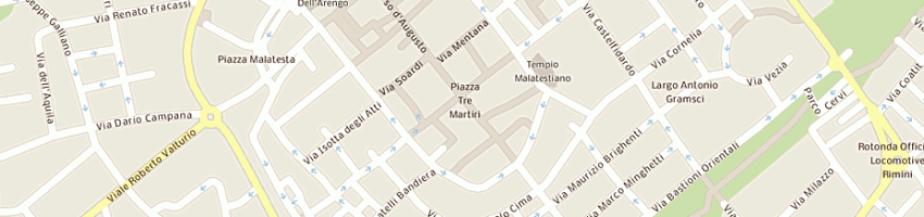 Mappa della impresa max mara a RIMINI