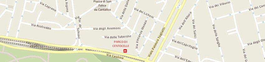 Mappa della impresa fax copie bieffe sas a ROMA