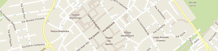 Mappa della impresa pavlovic vesna a RIMINI