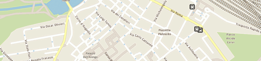 Mappa della impresa castellucci adriano a RIMINI